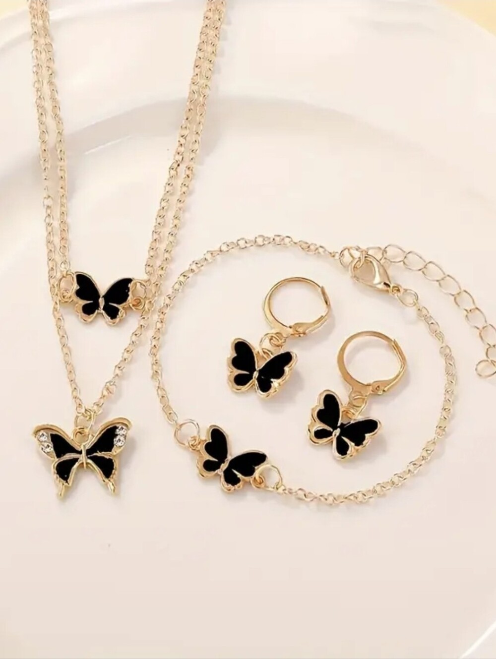 4pc set - Butterfly 🦋  Jewelry Set.NEW